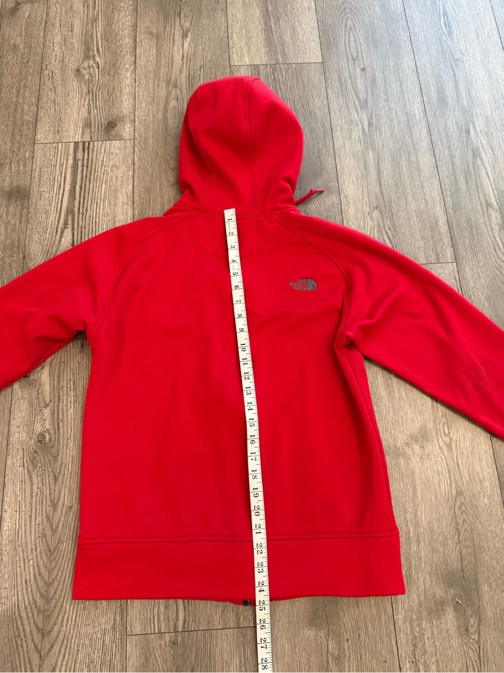 The North Face Red Full Zip Fleece Men’s Size: Small Fleece Jacket